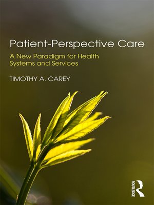 cover image of Patient-Perspective Care